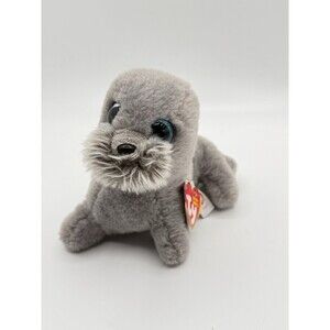TY Beanie Baby WIGGY the Seal 6" 15 cm New MWMTs Stuffed Animal Toy
